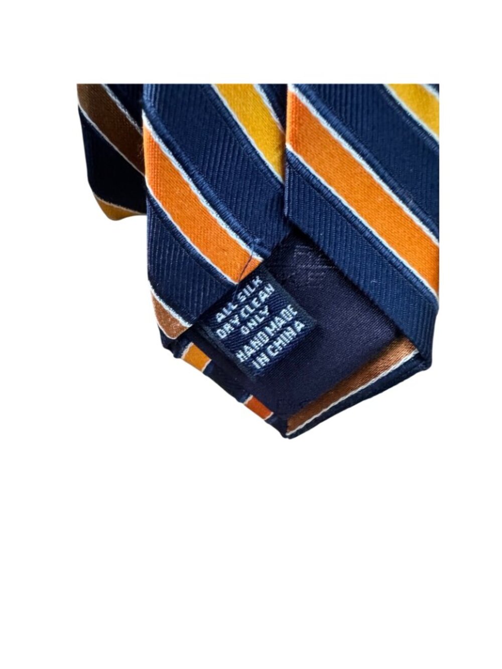 Roundtree & Yorke Silk Ties – Set of 3 – Striped, Geometric, and Patterned - Picture 13 of 16